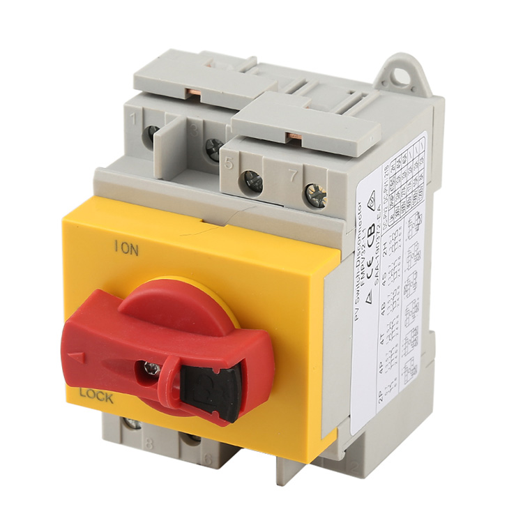 Din Rail Montéiert DC Isolatoren Disconnect Switch Fir Solar Pv